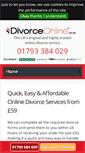 Mobile Screenshot of divorce-online.co.uk